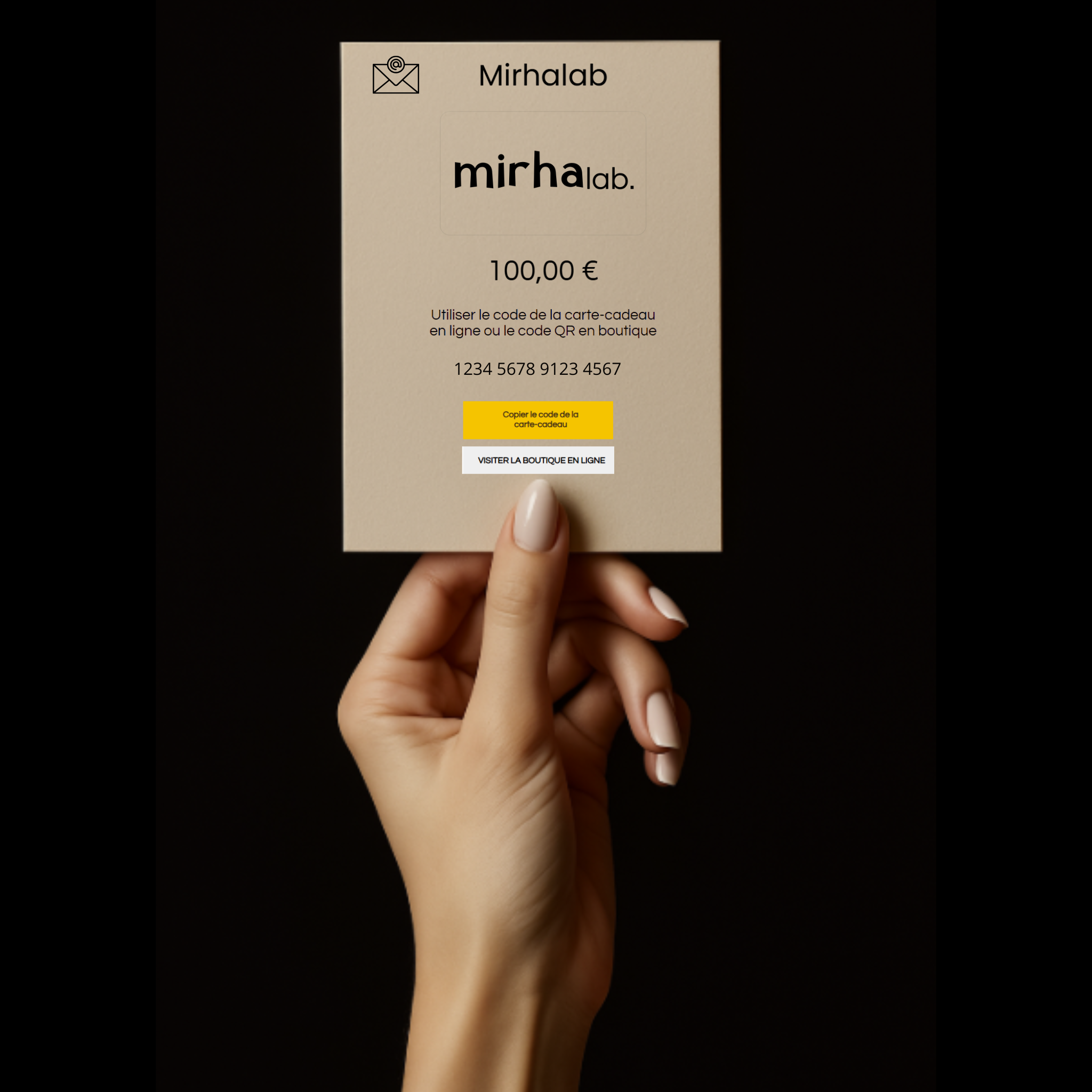 Carte Cadeau Mirhalab