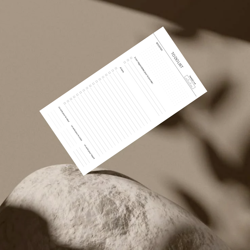 To do list - Bloc note